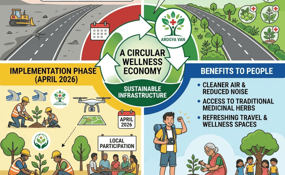 NHAI to Launch ‘Arogya Van’ for Greener Highways